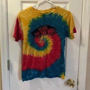 Vans tyedye tee